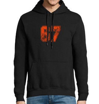 Obrázek 1 produktu Pánská mikina Halloweenský Meme 67 Six Seven Spider