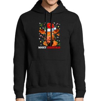 Obrázek 1 produktu Pánská mikina Vánoční Kráva Mooey Christmas