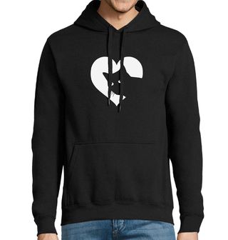 Obrázek 1 produktu Pánská mikina Kočičí Stín v Srdci