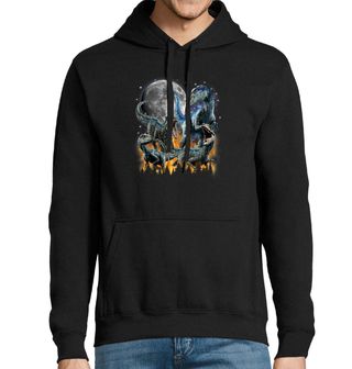 Obrázek 1 produktu Pánská mikina Velociraptoři za Svitu Měsíce