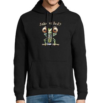 Obrázek 1 produktu Pánská mikina Překvapený Chameleon Jako vážně?