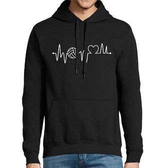 Obrázek 1 produktu Pánská mikina Kardiogram lásky a Volejbal