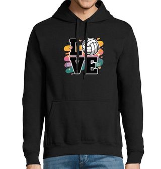 Obrázek 1 produktu Pánská mikina Láska k Volejbalu Love Volleyball