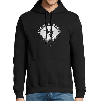 Obrázek 1 produktu Pánská mikina Život na dvou kolech