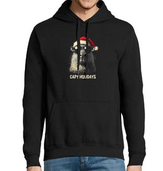 Obrázek 1 produktu Pánská mikina Vánoční Kapybara Capy Holidays