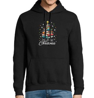 Obrázek 1 produktu Pánská mikina Knižní Stromeček All Booked for Christmas