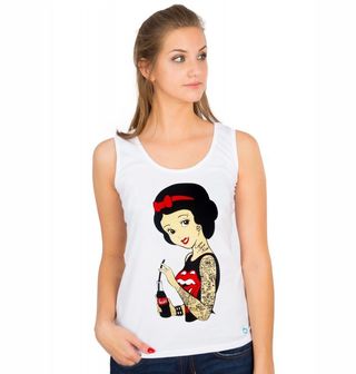Obrázek 1 produktu Dámské tílko Vintage Retro Sněhurka
