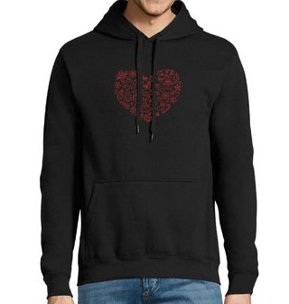 Obrázek 1 produktu Pánská mikina Vánoční Srdce