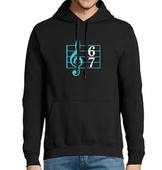 Obrázek 1 produktu Pánská mikina Houslový klíč 6–7 Six Seven