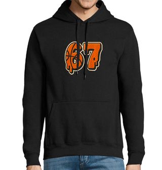 Obrázek 1 produktu Pánská mikina Basketbalový Meme 67 Six Seven