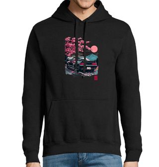 Obrázek 1 produktu Pánská mikina Japonské Auto pod Horou Fuji