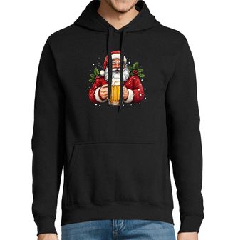 Obrázek 1 produktu Pánská mikina Vánoční Santa s Pivem