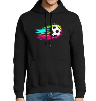 Obrázek 1 produktu Pánská mikina Barevný Výkop Fotbalového Míče