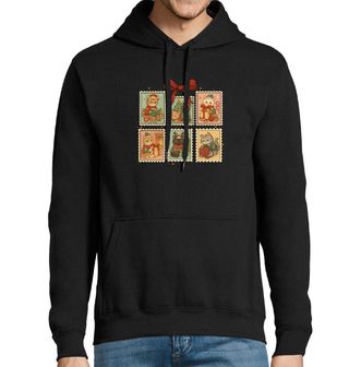 Obrázek 1 produktu Pánská mikina Vánoční Kočičí známky