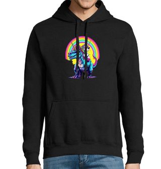 Obrázek 1 produktu Pánská mikina Jednorožec na T-Rexovi