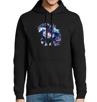 Obrázek 1 produktu Pánská mikina Galaktický Jednorožec z Hvězdné Mlhoviny