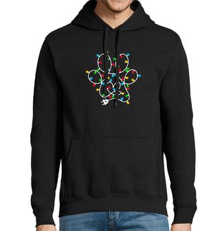 Obrázek 1 produktu Pánská mikina Rozsvícená Psí Tlapka