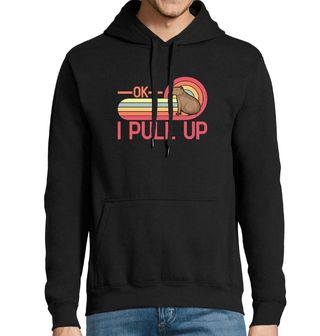 Obrázek 1 produktu Pánská mikina Retro Kapybara OK I Pull Up