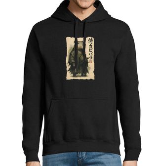 Obrázek 1 produktu Pánská mikina Japonský Samuraj Kapybara