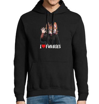 Obrázek 1 produktu Pánská mikina Miluji Furíky I Love Furries
