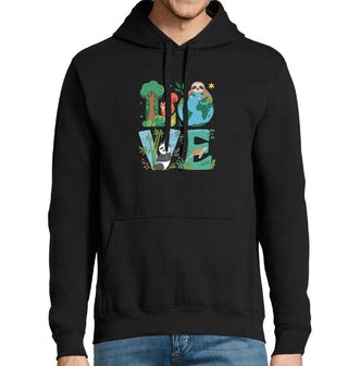 Obrázek 1 produktu Pánská mikina Láska k Planetě Zemi LOVE