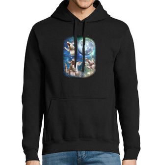 Obrázek 1 produktu Pánská mikina Prasata vyjící na Měsíc