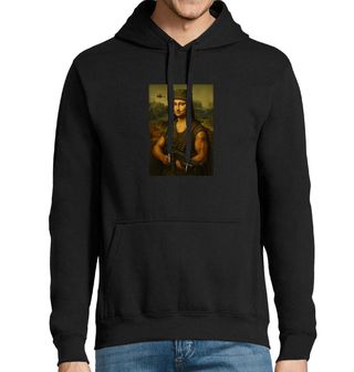 Obrázek 1 produktu Pánská mikina Ozbrojená Mona Lisa ve Službě