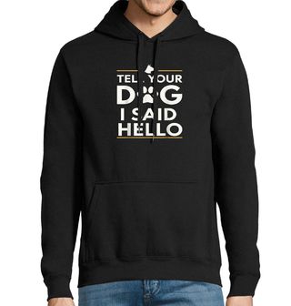 Obrázek 1 produktu Pánská mikina Pozdravuj svého psa