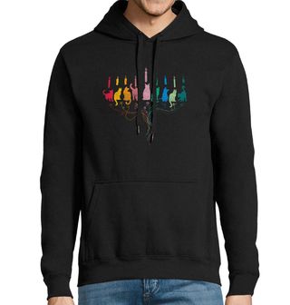 Obrázek 1 produktu Pánská mikina Kočičí Svícen Menora