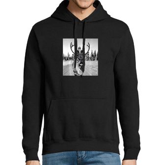 Obrázek 1 produktu Pánská mikina Vánoční Selfie Soba se Santou