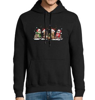 Obrázek 1 produktu Pánská mikina Vánoční Vydry