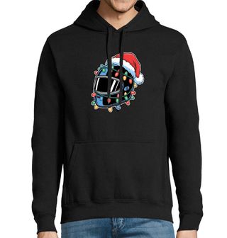 Obrázek 1 produktu Pánská mikina Vánoční Helma Motorkáře