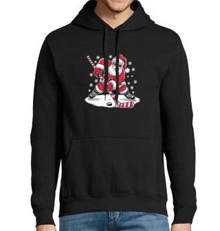 Obrázek 1 produktu Pánská mikina Hokejový Útočík Santa