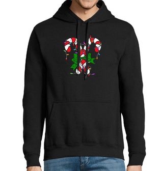 Obrázek 1 produktu Pánská mikina Ozdobené Cukrové Hůlky