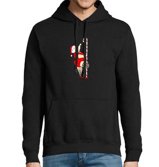 Obrázek 1 produktu Pánská mikina Sexy Santova Žena u Tyče