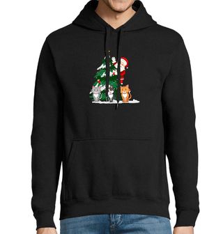 Obrázek 1 produktu Pánská mikina Santovy Kočky u Stromečku