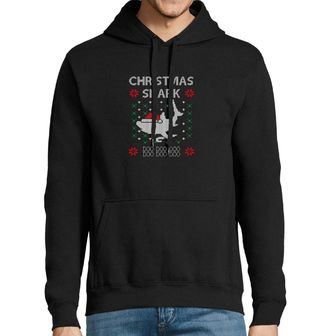 Obrázek 1 produktu Pánská mikina Vánoční žralok Doo Doo Doo