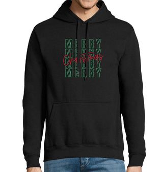Obrázek 1 produktu Pánská mikina Veselé Vánoce Merry Christmas