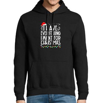 Obrázek 1 produktu Pánská mikina Mám vše, co chci k Vánocům