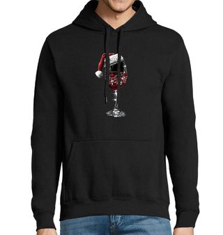 Obrázek 1 produktu Pánská mikina Vánoční Sklenka Vína