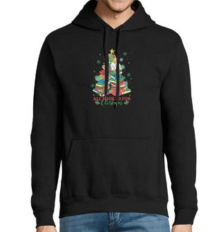 Obrázek 1 produktu Pánská mikina Vánoce mezi Knihami