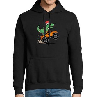 Obrázek 1 produktu Pánská mikina Vánoční T-Rex v Monster Trucku