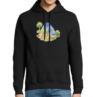 Obrázek 1 produktu Pánská mikina Kapybaří Rodina u Táboráku