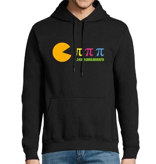 Obrázek 1 produktu Pánská mikina Matematický Pac-Man Pí (𝝅)
