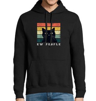 Obrázek 1 produktu Pánská mikina Retro Kočka Ew People