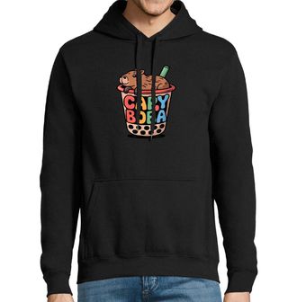 Obrázek 1 produktu Pánská mikina Bubble Tea s Kapybarou CapyBoba