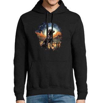 Obrázek 1 produktu Pánská mikina Německý ohař krátkosrstý v Noční Poušti