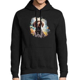 Obrázek 1 produktu Pánská mikina Tečkovaný Německý ohař krátkosrstý