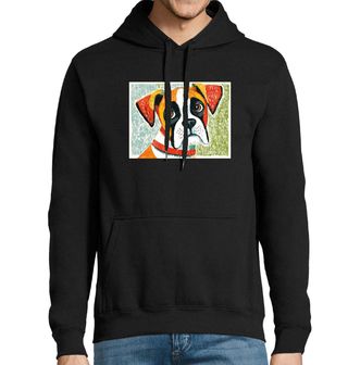 Obrázek 1 produktu Pánská mikina Německý boxer v Etno Stylu