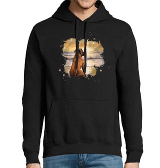 Obrázek 1 produktu Pánská mikina Německý boxer na Pláži